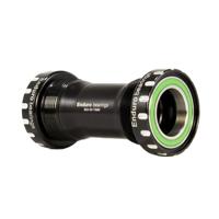 ENDURO BEARINGS Bsa 73mm bottom bracket to 24mm - a/c ss - black