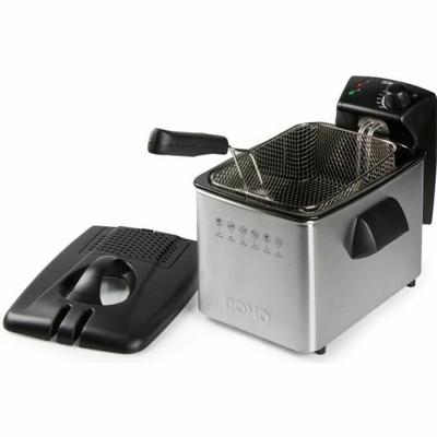 Frituurpan DOMO DO465FR 4 L 3000 W Zilverkleurig Staal