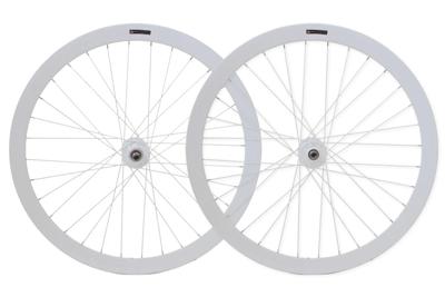 H plus Son Formation Face Fixed Gear Wielset - Wit H plus Son Formation Face Fixed Gear Wielset - Wit