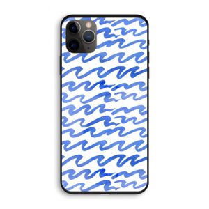 Blauwe golven: iPhone 11 Pro Biologisch afbreekbaar hoesje