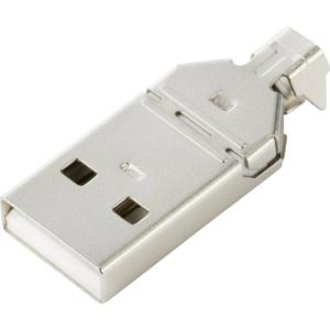 TRU COMPONENTS TC-9741696 USB 2.0 stekker A Mannelijk, FU-type Inhoud: 1 stuk(s)