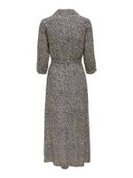 JDY jurk JDYSTAAR met all over print zwart/zand - thumbnail