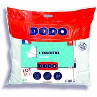 Set van 2 kussens DODO L'Essentiel Médium Wit 50 x 70 cm