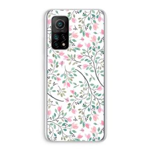 Sierlijke bloemen: Xiaomi Mi 10T 5G Transparant Hoesje