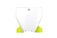 UFO PLAST startnummerbord start number plate ufo husqvarna white