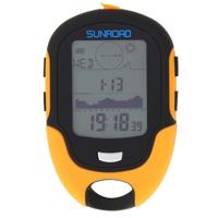 SUNROAD multifunctionele LCD digitale hoogtemeter met kompas & Barometer & Thermometer & Hygrometer & Weather Forecast & LED Torch en klok