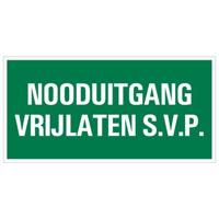 Pick veiligweg nooduitgang vrijlaten - Pickup