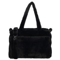 Beagles Faux Fur Handtas/Schoudertas Barakaldo Zwart
