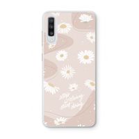 Daydreaming becomes reality: Samsung Galaxy A70 Transparant Hoesje
