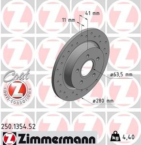 Remschijf SPORT REMSCHIJF COAT Z 250135452