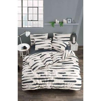 Beddengoedset - 1 dekbedovertrek 220 x 240 cm + 2 kussenslopen 60 x 60 cm - 65% katoen, 35% polyester - Wit