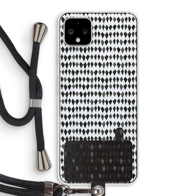 Crazy shapes: Pixel 4 XL Transparant Hoesje met koord