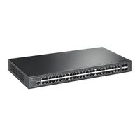 TP-Link TL-SG3452X netwerk-switch Managed L2+ Gigabit Ethernet (10/100/1000) 1U Zwart - thumbnail