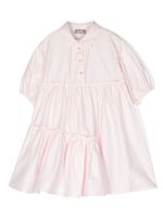 Il Gufo robe-chemise longue à coupe stretch - Rose