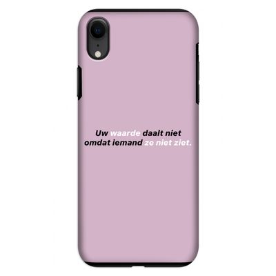 uw waarde daalt niet: iPhone XR Tough Case