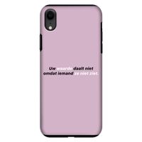 uw waarde daalt niet: iPhone XR Tough Case