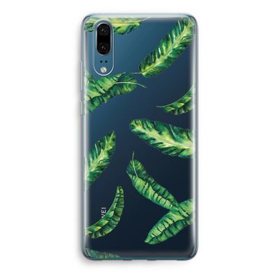 Lange bladeren: Huawei P20 Transparant Hoesje