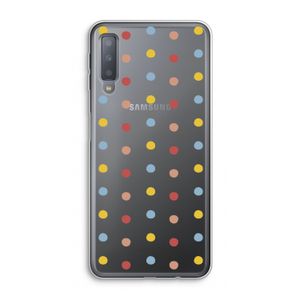 Bollen: Samsung Galaxy A7 (2018) Transparant Hoesje