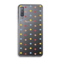 Bollen: Samsung Galaxy A7 (2018) Transparant Hoesje