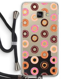 Donuts: Samsung Galaxy A3 (2016) Transparant Hoesje met koord