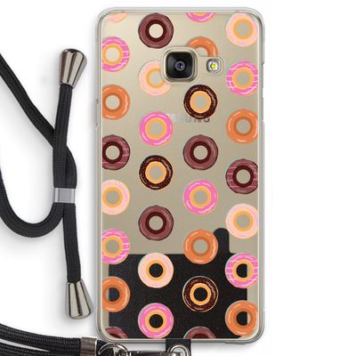 Donuts: Samsung Galaxy A3 (2016) Transparant Hoesje met koord