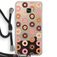 Donuts: Samsung Galaxy A3 (2016) Transparant Hoesje met koord