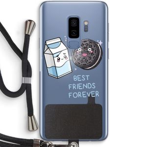 Best Friend Forever: Samsung Galaxy S9 Plus Transparant Hoesje met koord