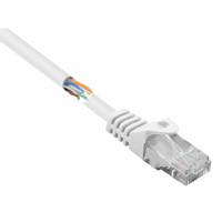 Renkforce RF-5043830 RJ45 Netwerkkabel, patchkabel CAT 5e U/UTP 1.00 m Wit Snagless 1 stuk(s) - thumbnail