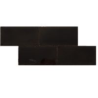 Terre d&apos;Azur Terre-Spatula-Lucido Nero Lucido 10x20 cm