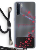Kusjes: Oppo A91 Transparant Hoesje met koord