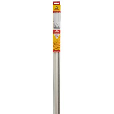 Dorpelstrip borstel schroef wit f 1,1m - Deltafix