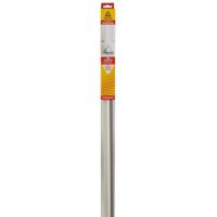 Dorpelstrip borstel schroef wit f 1,1m - Deltafix