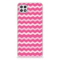 Samsung Galaxy A22 5G | TPU bumper | Waves Pink