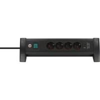 Stekkerdoos brennenstuhl prem 4vdg usb c en a zw