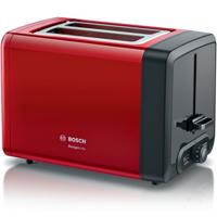 Bosch TAT4P424 Designline Broodrooster Zwart/Rood