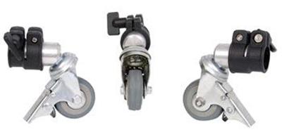 Falcon eyes zwenkwielen pca-22m 3st. 22 mm
