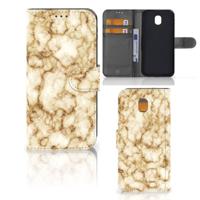 Samsung Galaxy J5 2017 | Bookcase | Marmer Goud