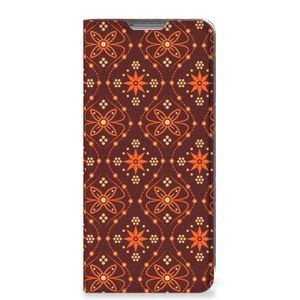 Xiaomi 12 | 12X Hoesje met Magneet Batik Brown