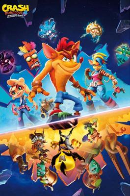 Poster Crash Bandicoot - It&apos;S About Time 61x91,5cm