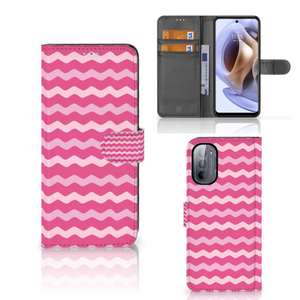 Motorola Moto G31 | G41 Telefoon Hoesje Waves Pink