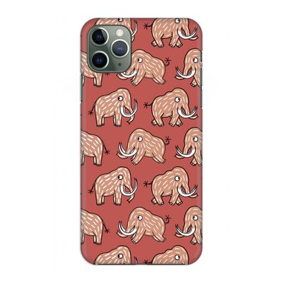 Mammoet: Volledig geprint iPhone 11 Pro Max Hoesje