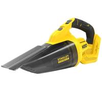 Draadloze handstofzuiger - 18V - 45 luchtwatt, 1300 l/min, 500 ml - V20-serie - STANLEY FATMAX, SFMCVH001B-XJ
