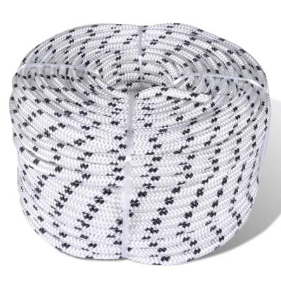 VidaXL Boottouw polyester gevlochten 8mmx50m