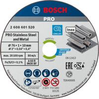 Bosch Accessoires Doorslijpschijf Metaal 76 x 10 x 1 mm 5 stuks - 2608601520 - thumbnail