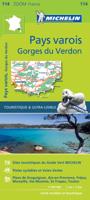 Wegenkaart - landkaart 114 Pays Varois - Gorges de Verdon | Michelin