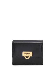 Ferragamo portefeuille Gancini - Noir