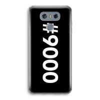 #9000: LG G6 Transparant Hoesje