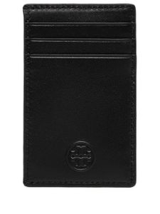 Tory Burch porte-cartes Fleming en cuir - Noir