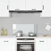 VidaXL Spatscherm keuken 90x40 cm gehard glas transparant