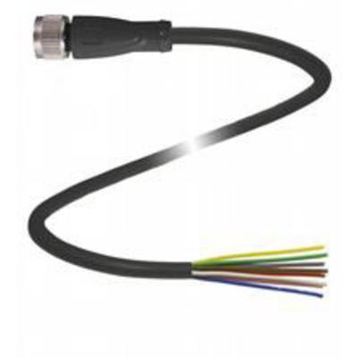 Pepperl+Fuchs 456505 Kabeldoos M12 Aantal polen (sensoren): 8 Bus, recht 10.00 m 1 stuk(s)
